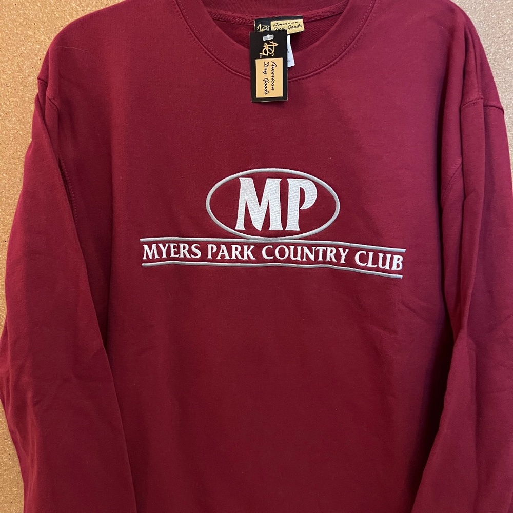 NEW MYERS PARK COUNTRY CLUB SWEATSHIRT